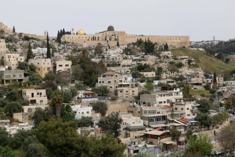 Vue du quartier de Silwan, à Jérusalem-Est, le 15 avril 2026 ( AFP / AHMAD GHARABLI )
