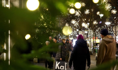 Une rue commerçante à Berlin