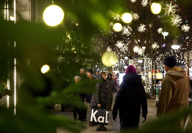 Une rue commerçante à Berlin