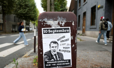 Préparation de la manifestation nationale du 10 septembre en France