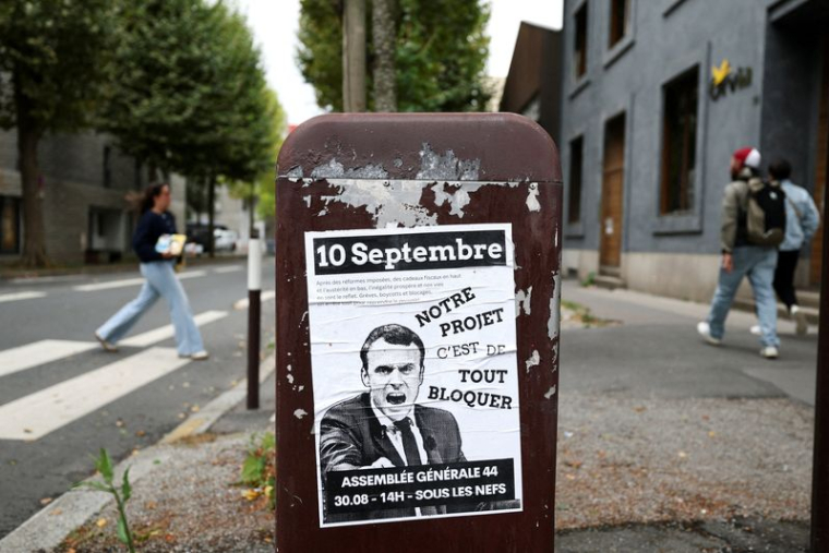Préparation de la manifestation nationale du 10 septembre en France