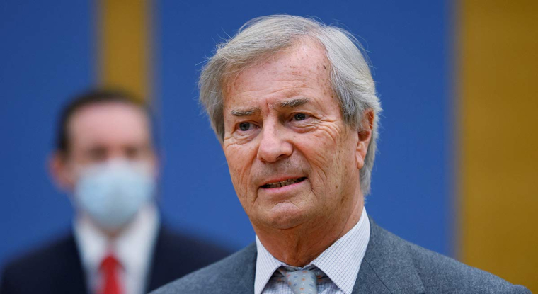 Vincent Bolloré est l'actionnaire majoritaire du groupe Bolloré. (© AFP)