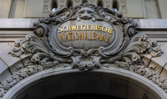 Le siège de la Banque nationale suisse est visible à Berne