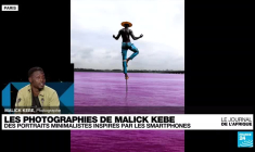 Les photographies de Malick Kebe, des portraits minimalistes inspirés par les smartphones
