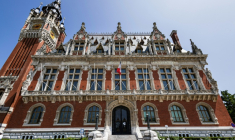 La mairie de Calais, le 11 juin 2025 dans le Pas-de-Calais ( AFP / Sameer Al-DOUMY )