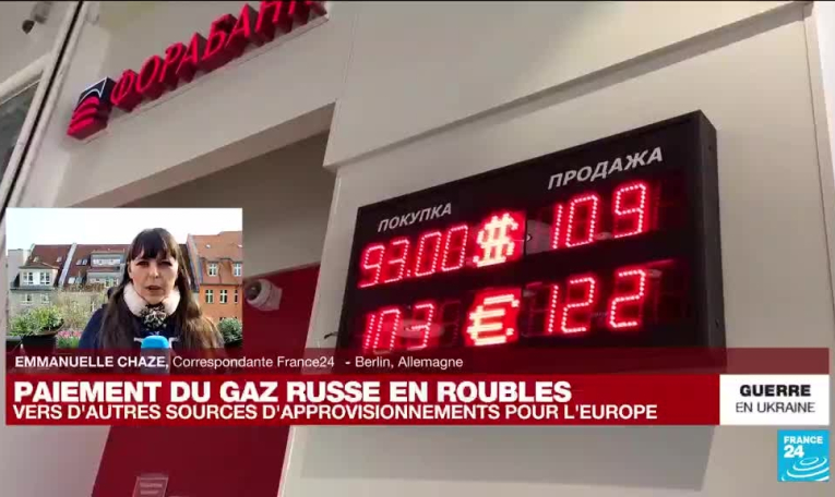 Gaz russe : "L'Allemagne n'a pas l'intention de devenir le tiroir-caisse de la guerre de Poutine"