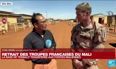 Retrait des troupes françaises du mali - Cyril Payen, envoyé spécial de France 24