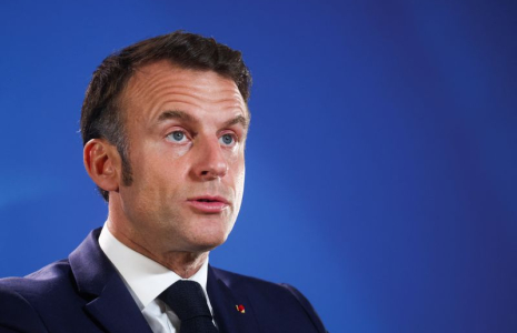 Le Président français Emmanuel Macron