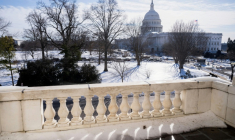 Le Capitole de Washington, siège du Congrès américain, le 29 janvier 2026 ( AFP / SAUL LOEB )