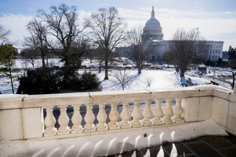 Le Capitole de Washington, siège du Congrès américain, le 29 janvier 2026 ( AFP / SAUL LOEB )
