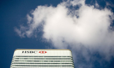 Un bâtiment HSBC à Londres