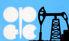 Le logo de l'Opep est visible dans cette illustration