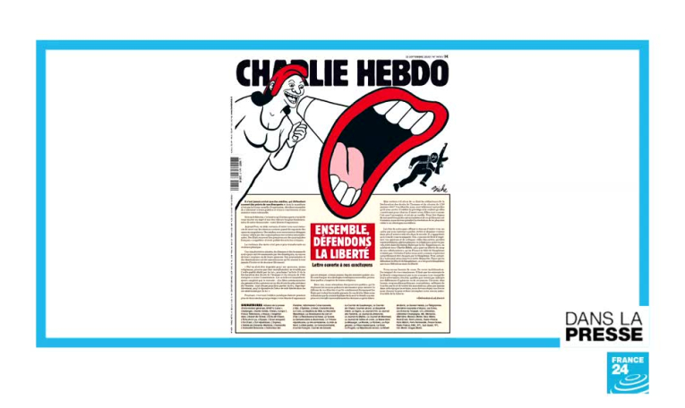 "Ce n'est pas le blasphème que nous défendons, c'est la liberté"