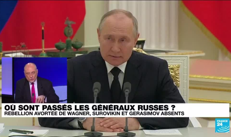 Où sont passés les généraux russes après la rébellion avortée de Wagner ?