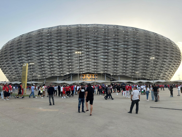 On était à Maroc-Niger pour l'inauguration du nouveau stade de Rabat