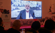 Photo d'archives: Le chef du Hamas, Ismaël Haniyeh