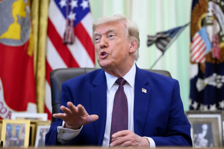 American President Donald Trump in the Oval Office of the White House, June 3, 2026 in Washington (AFP / Mandel NGAN)