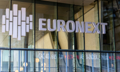 Les Bourses européennes évoluent majoritairement dans le rouge jeudi 24 avril 2025 ( AFP / XAVIER GALIANA )