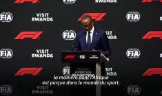 La F1 de retour en Afrique "au début des années 2030" avec un Grand Prix au Rwanda