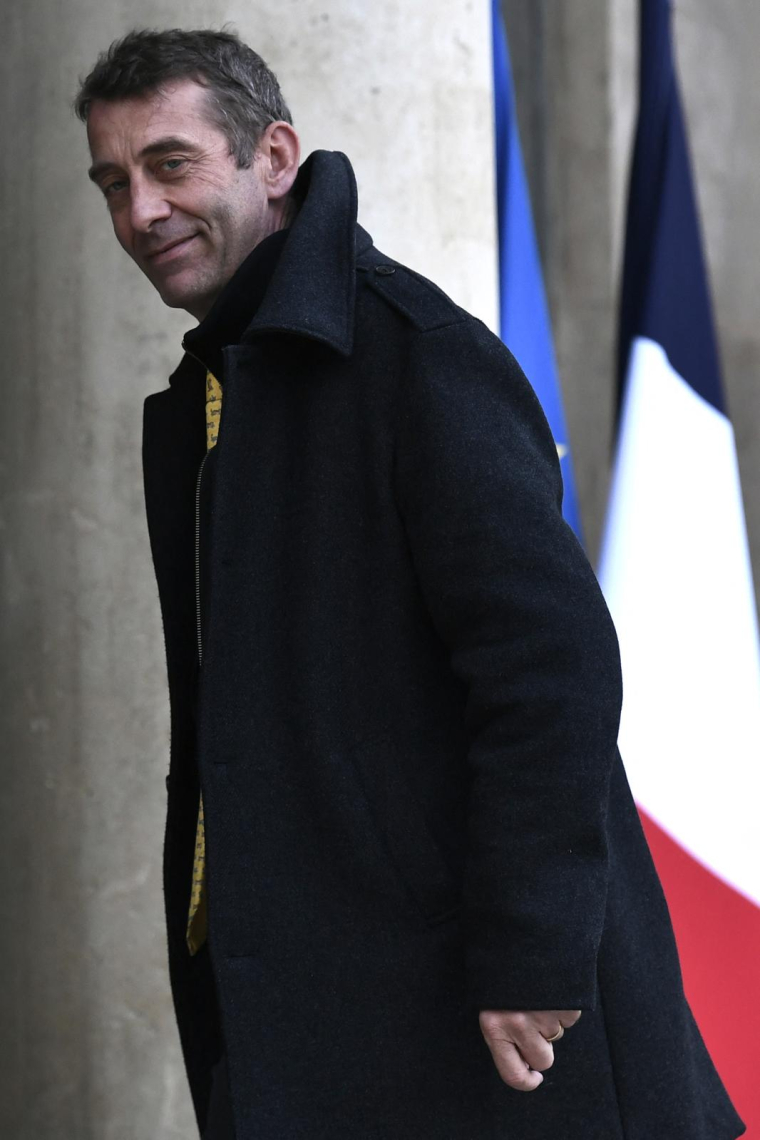 Guillaume Thomé, directeur général France de Circ, le 8 novembre 2022 à Paris ( AFP / STEPHANE DE SAKUTIN )