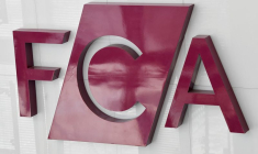 Panneau de la FCA à son siège social à Londres