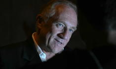 Francois-Henri Pinault à Milan le 25 septembre 2024. ( AFP / GABRIEL BOUYS )