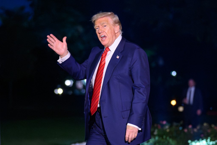 Donald Trump, à Washington DC, le 3 août 2025 ( AFP / MANDEL NGAN )