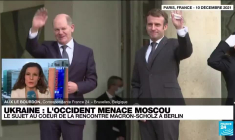 L'Occident menace Moscou, l'Ukraine au menu des discussions entre Olaf Scholz et Emmanuel Macron