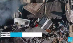 Ukraine : Anastasia Shvets, 23 ans, survivante d'un bombardement russe à Dnipro