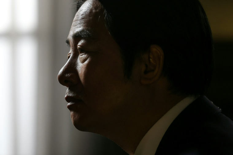 Le président taïwanais Lai Ching-te lors d'un entretien avec l'AFP à la présidence, le 10 février 2026 à Taipei ( AFP / Yu Chen CHENG )