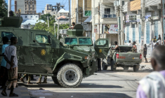 Des véhicules blindés des forces gouvernementales patrouillent à Mogadiscio en Somalie, le 4 juin 2026 ( AFP / - )