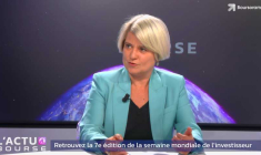 Du 2 au 8 octobre, c'est la Semaine mondiale de l'investisseur !