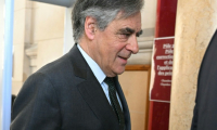 L'ex-Premier ministre François Fillon, le 29 avril 2025 au Palais de justice de Paris ( AFP / Bertrand GUAY )