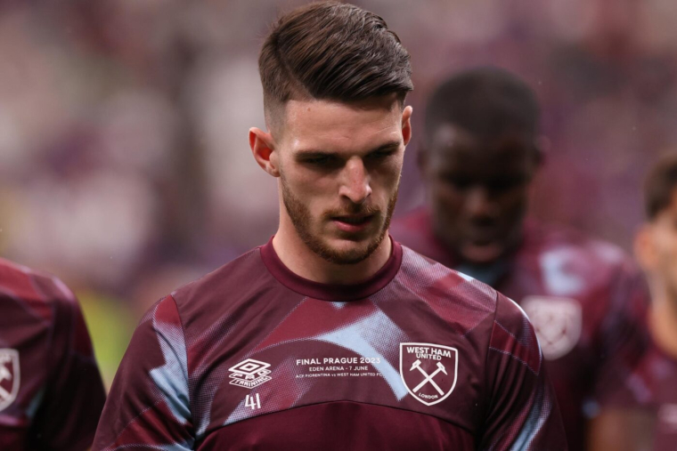 Le jour où Declan Rice a failli devenir un flop avant de percer à West Ham