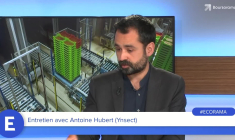 Antoine Hubert (Ynsect) : "On investit beaucoup d'argent et il y a une barrière à l'entrée très forte, ce qui rassure les investisseurs !"