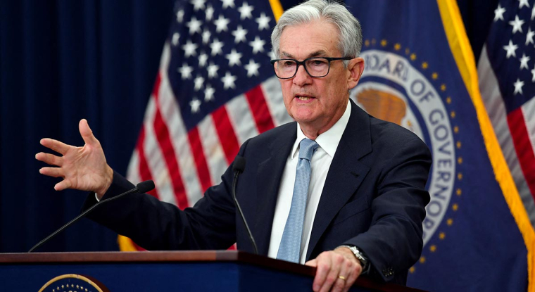 Le président de la Fed, Jerome Powell, a été pris à contre-pied par les faillites bancaires aux États-Unis. (© AFP)