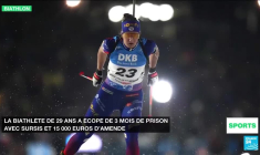 La biathlète Julia Simon reconnue coupable de vol et de fraude à la carte bancaire