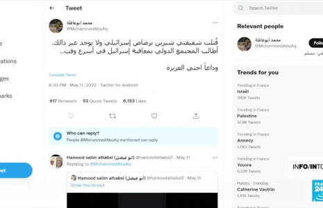 Shireen Abou Aqleh : un usurpateur engrange des abonnés sur sa mémoire
