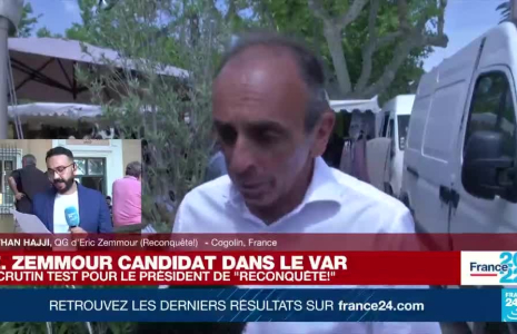 Législatives : scrutin test pour Zemmour, candidat dans le Var