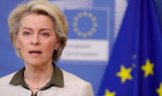 L'UE SOUHAITE QUE L'UKRAINE REJOIGNE LE BLOC, DIT VON DER LEYEN