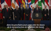 "Nous avons la paix au Moyen-Orient", assure Trump au sommet sur Gaza