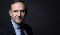 Olivier Sichel à Paris, le 7 mars 2023. ( AFP / JOEL SAGET )