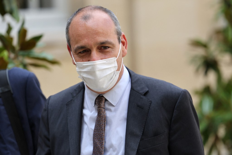 Laurent Berger à Paris, le 1er septembre 2021. ( AFP / THOMAS COEX )