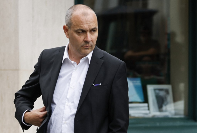 Laurent Berger à Paris, le 10 juin 2022. ( AFP / LUDOVIC MARIN )
