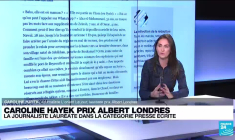 Caroline Hayek, prix Albert Londres : la journaliste lauréate dans la catégorie presse écrite