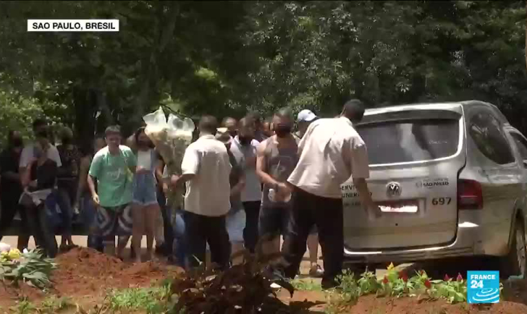 Covid-19 : le Brésil franchit le seuil des 200.000 morts