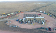 Extension de pipeline de carbone Greencore de Denbury Inc connectée à une station de pompage dans le Montana