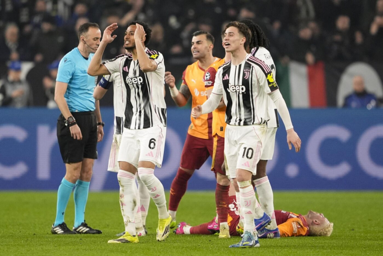 Carton rouge très sévère entre la Juve et Galatasaray