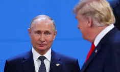 Putin et Trump au G20 en Argentine en 2018