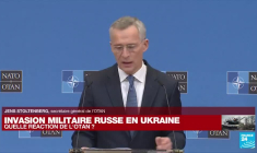 REPLAY - Jens Stoltenberg, Secrétaire générale de l'Otan, s'exprime après le 2e jour de guerre
